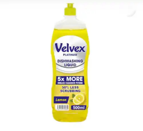 Velvex Dish Washing Liquid Original – 500ml