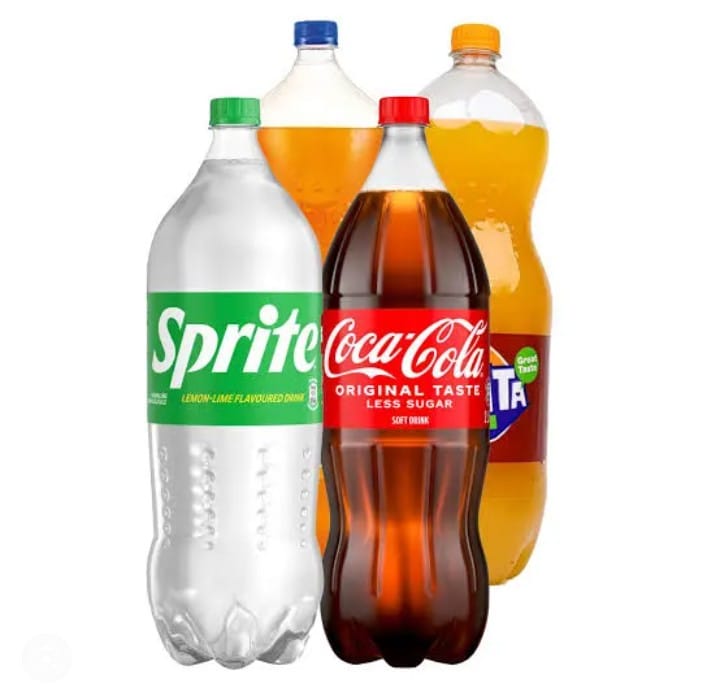 Coca Cola Soda Assorted 2L